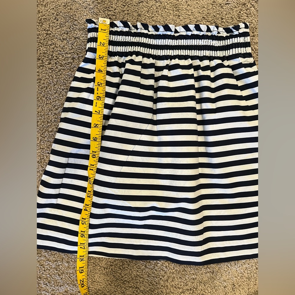 BUNDLE 2 J Crew SKIRTS Striped Nautical AND gray Wool Blend-00 - Picture 7 of 16